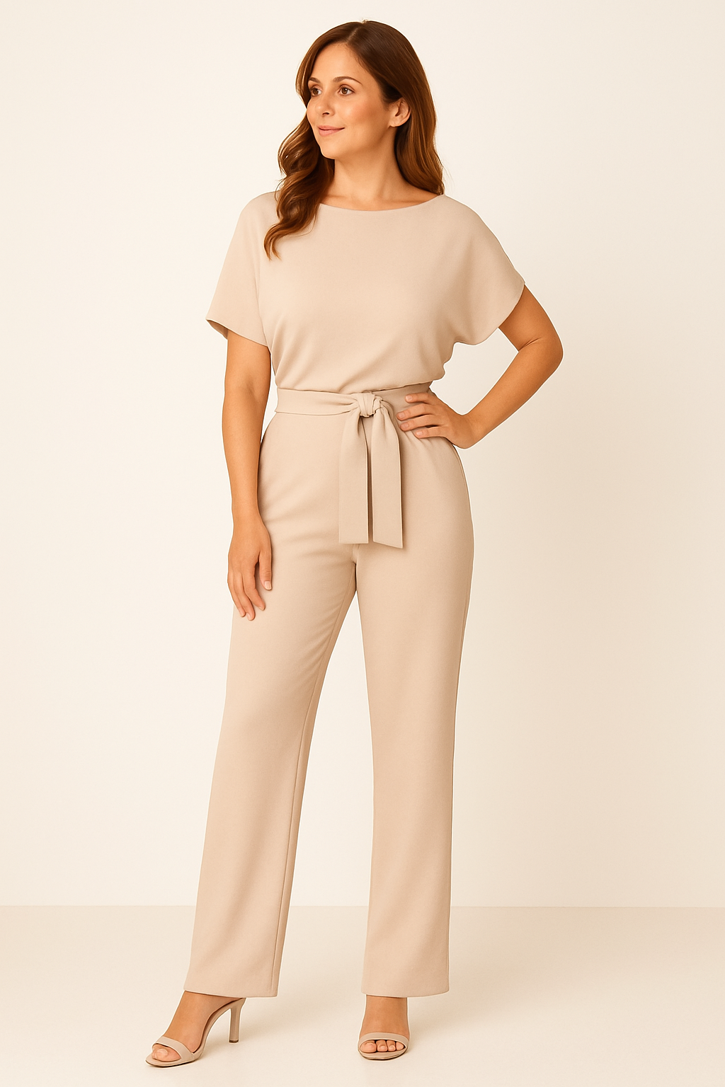 AROSA | Damen Jumpsuit luftig-leicht mit weichem Stoff und tailliertem Schnitt