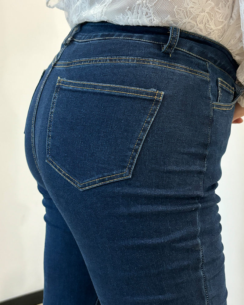 Damen Bauchweg Skinny-Jeans