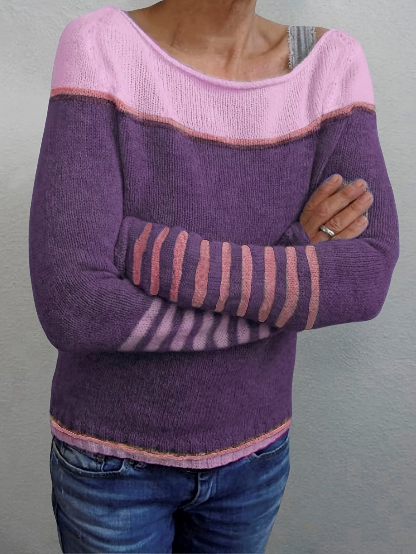 ANNE – Eleganter Damen-Strickpullover für Herbst & Winter