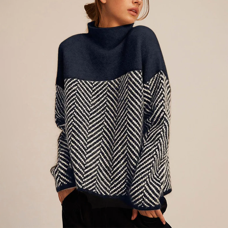 Gia™ – Eleganter Turtleneck-Pullover