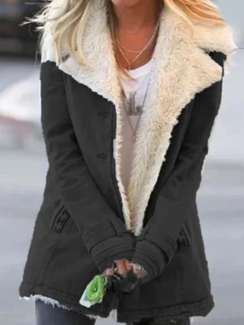 MARIA - LUXURIÖSER WINTERMANTEL AUS SHEARLING
