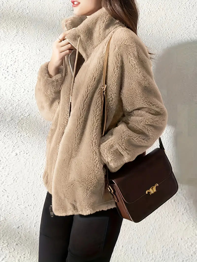 Maliza Stilvolle Fleece Jacke