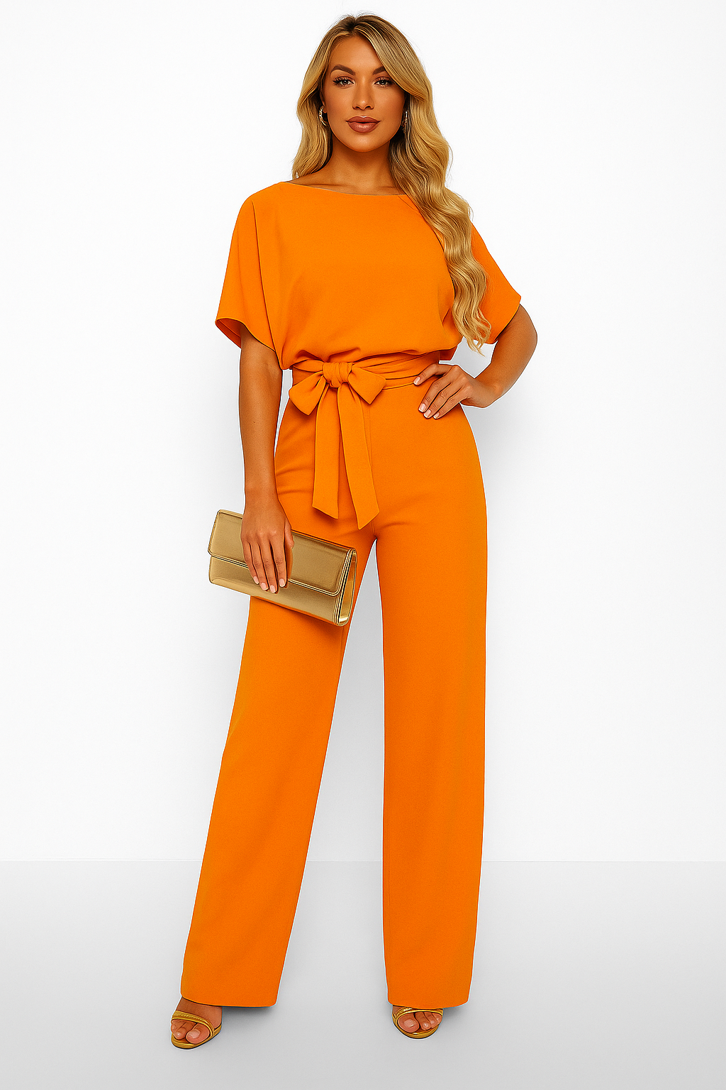 AROSA | Damen Jumpsuit luftig-leicht mit weichem Stoff und tailliertem Schnitt