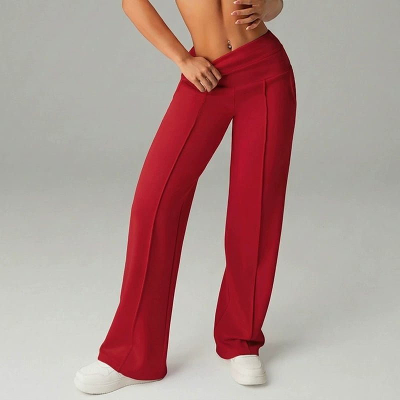 Freya | Damen-Hose in einfarbigem Design