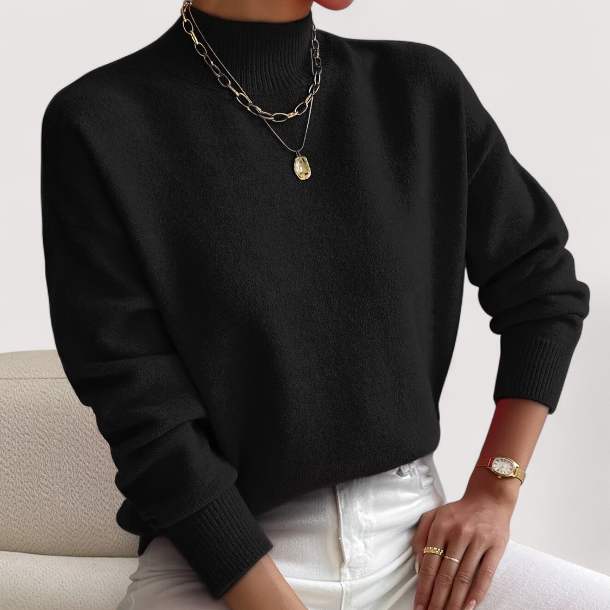 Nadia™ Eleganter und bequemer Rollkragenpullover