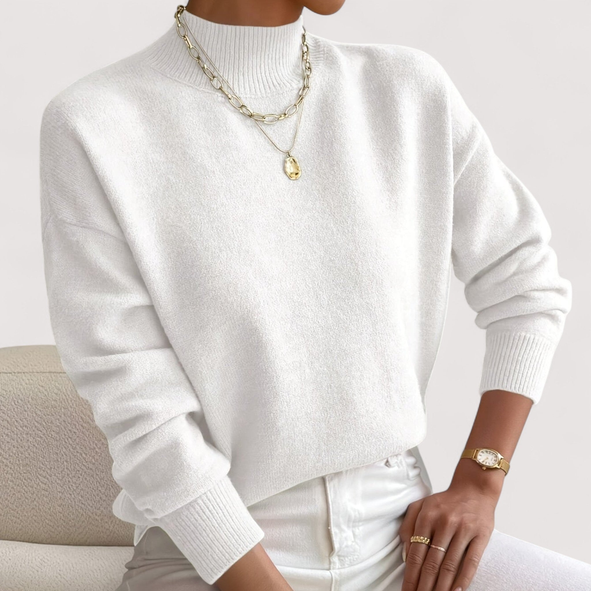 Nadia™ Eleganter und bequemer Rollkragenpullover