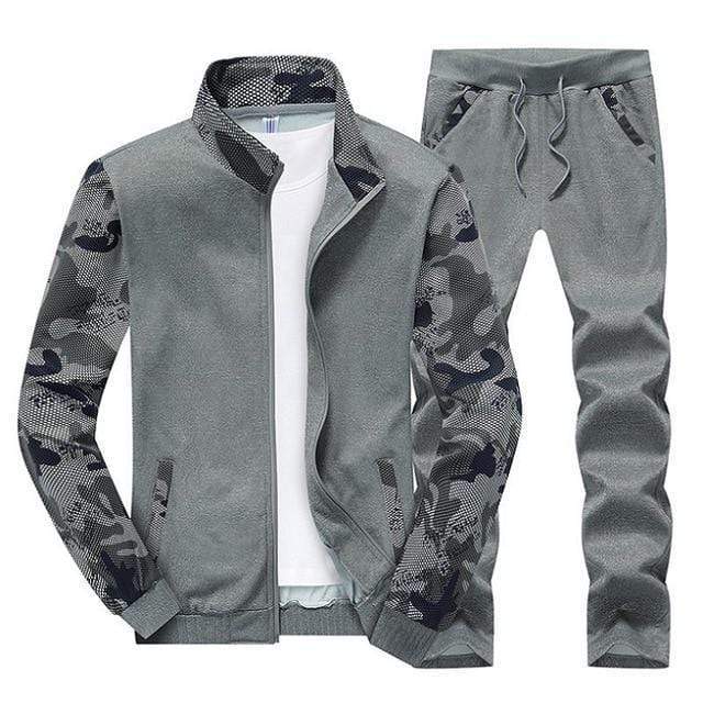 Camouflage Trainingsjacke â Urbaner Style & Komfort