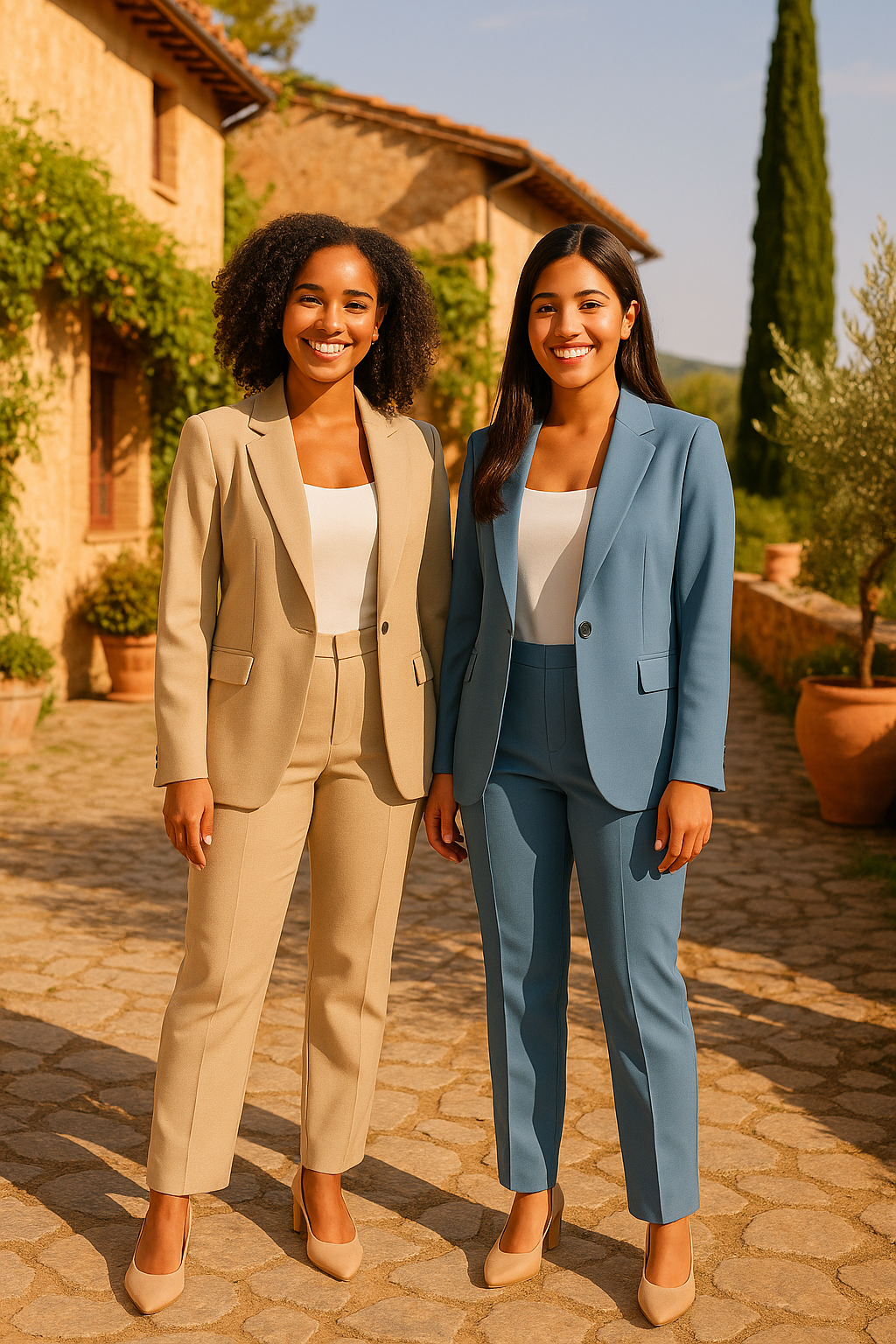 AROSA  | Damen Operah Zweiteiler mit Blazer und Hose für Büro & Hochzeit