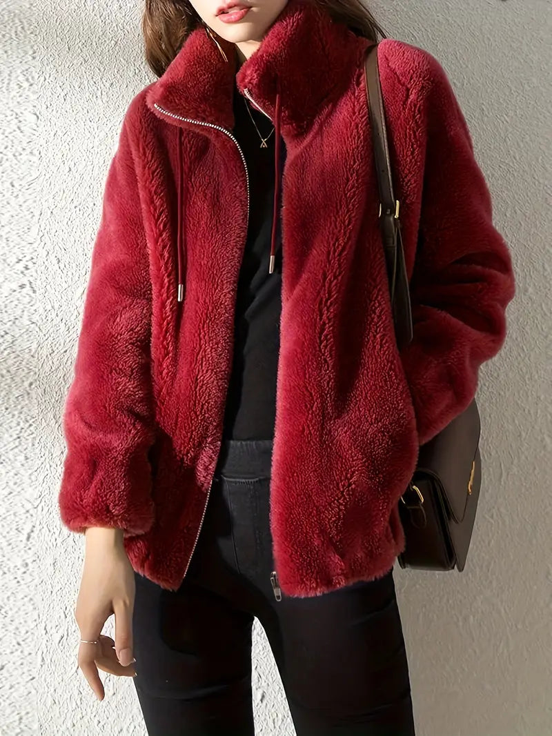 Maliza Stilvolle Fleece Jacke