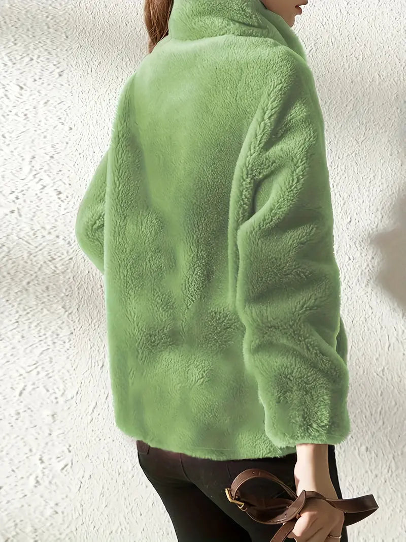Maliza Stilvolle Fleece Jacke