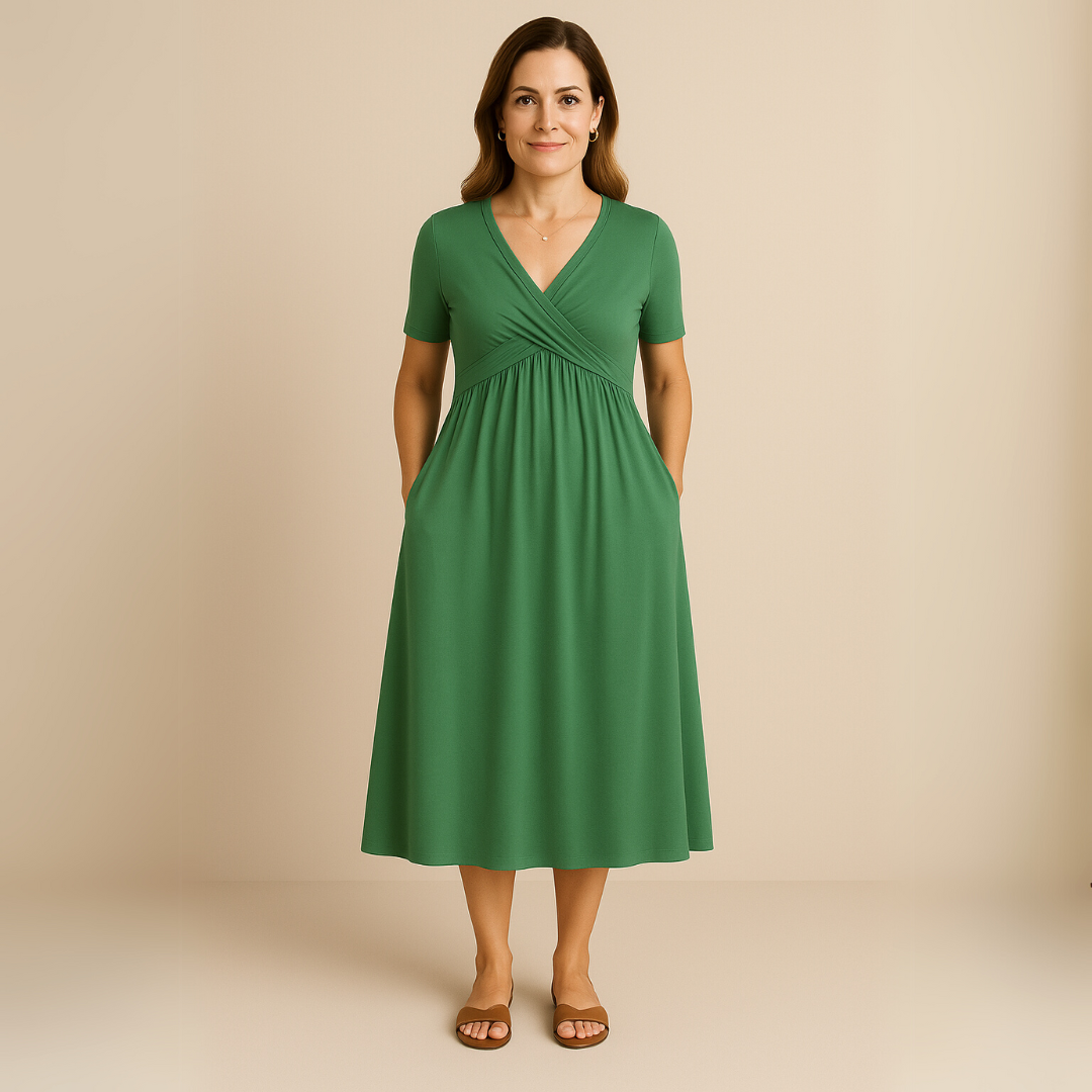 Mira Kurzärmeliges Kleid