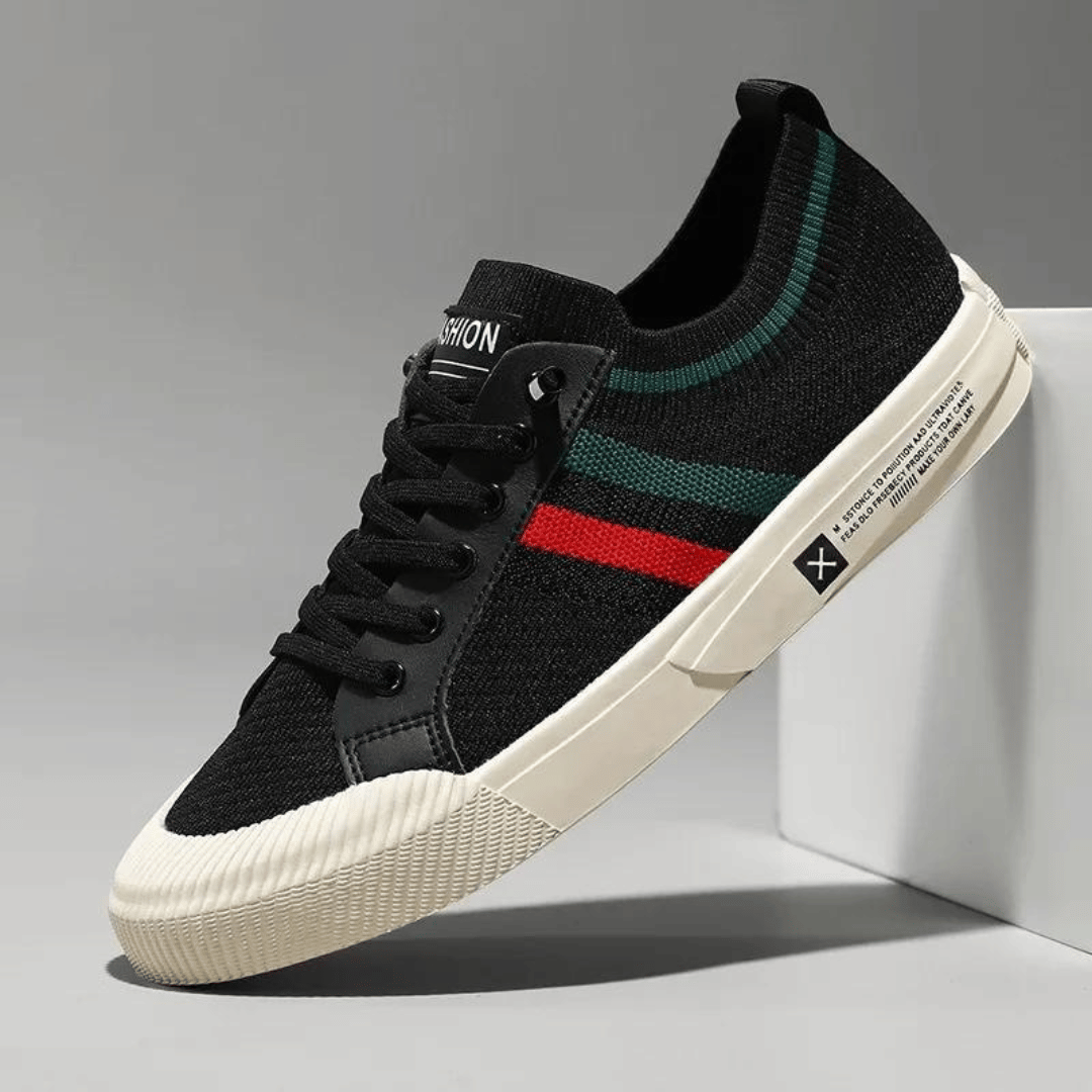 AROSA| John Herren Sommer Schnürschuhe aus atmungsaktivem Strickmaterial