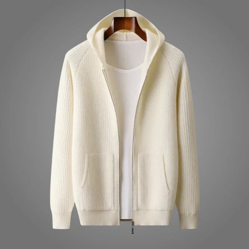Herren Winter Hoodie aus Wolle