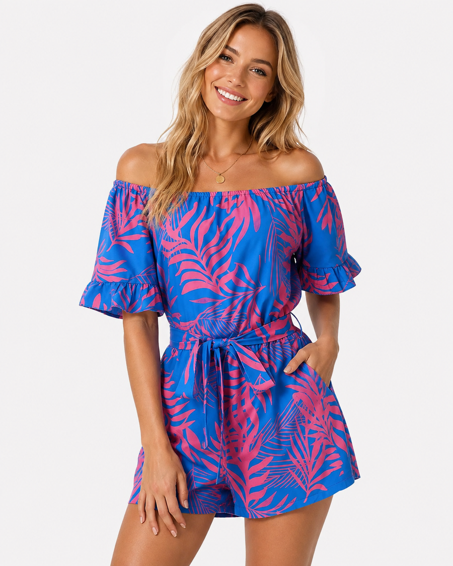 Bernadette | Jumpsuit Off Shoulder Frühling Sommer