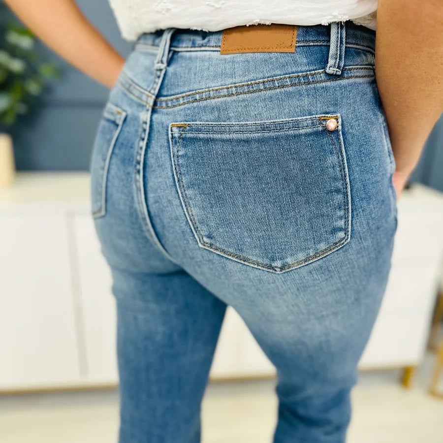 Jennie | Bootcut-Jeans mit Bauchkontrolle