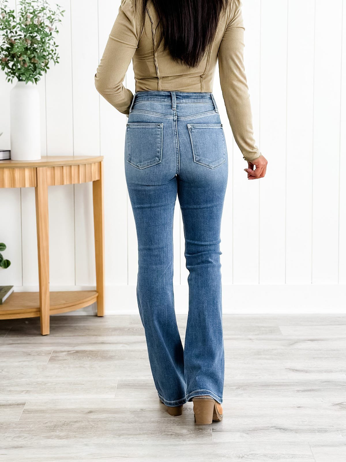 Jennie | Bootcut-Jeans mit Bauchkontrolle
