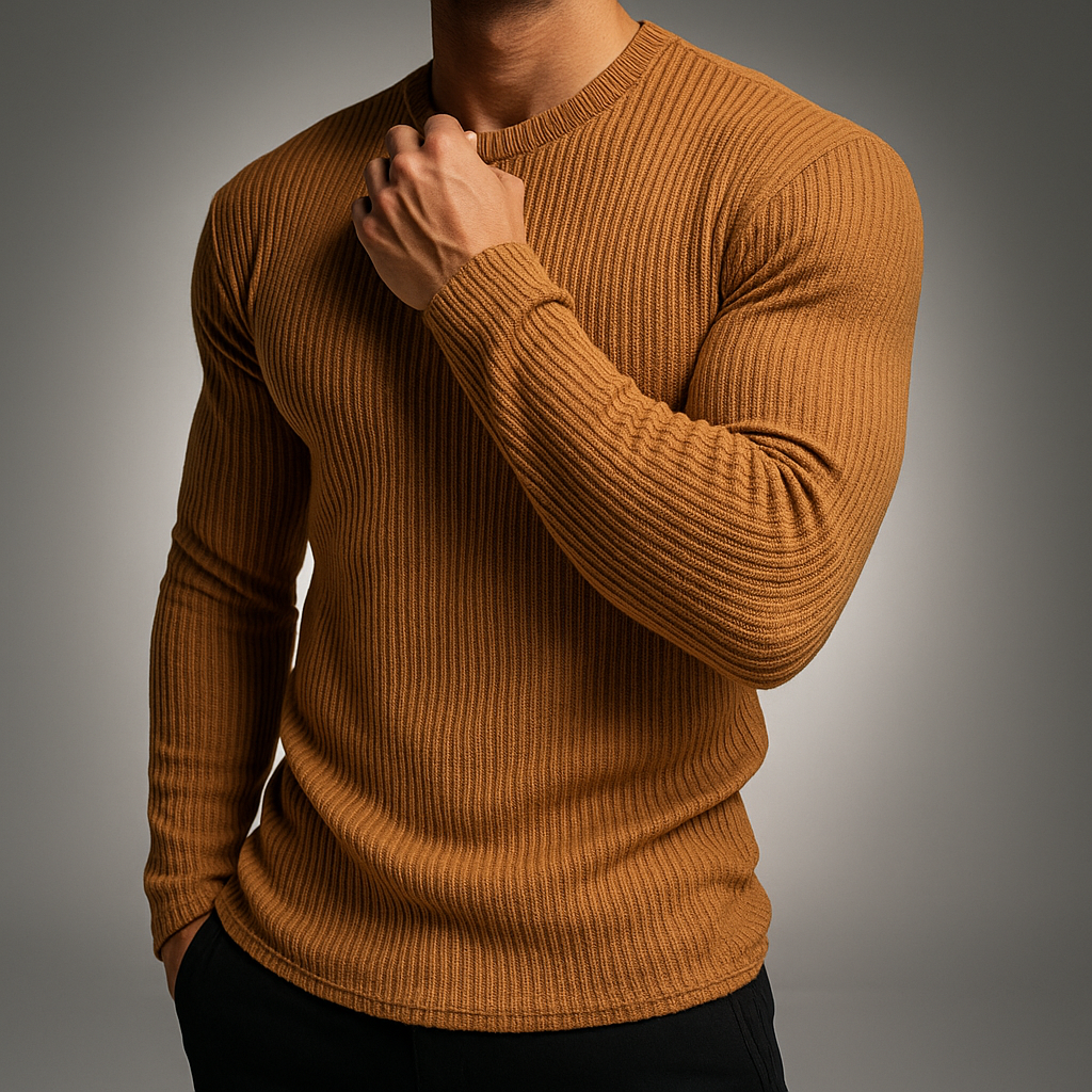 Gervase Strick Pullover Mit Rippmuster