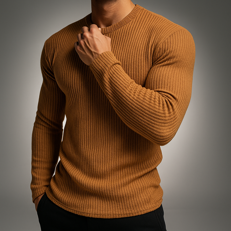 Gervase Strick Pullover Mit Rippmuster