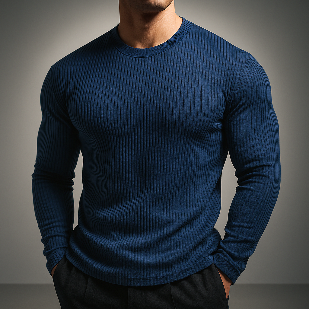 Gervase Strick Pullover Mit Rippmuster