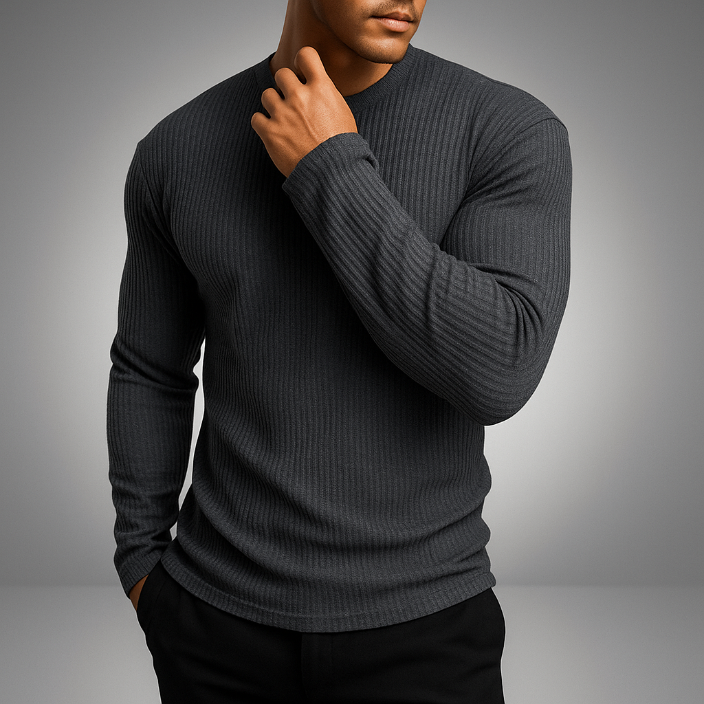 Gervase Strick Pullover Mit Rippmuster