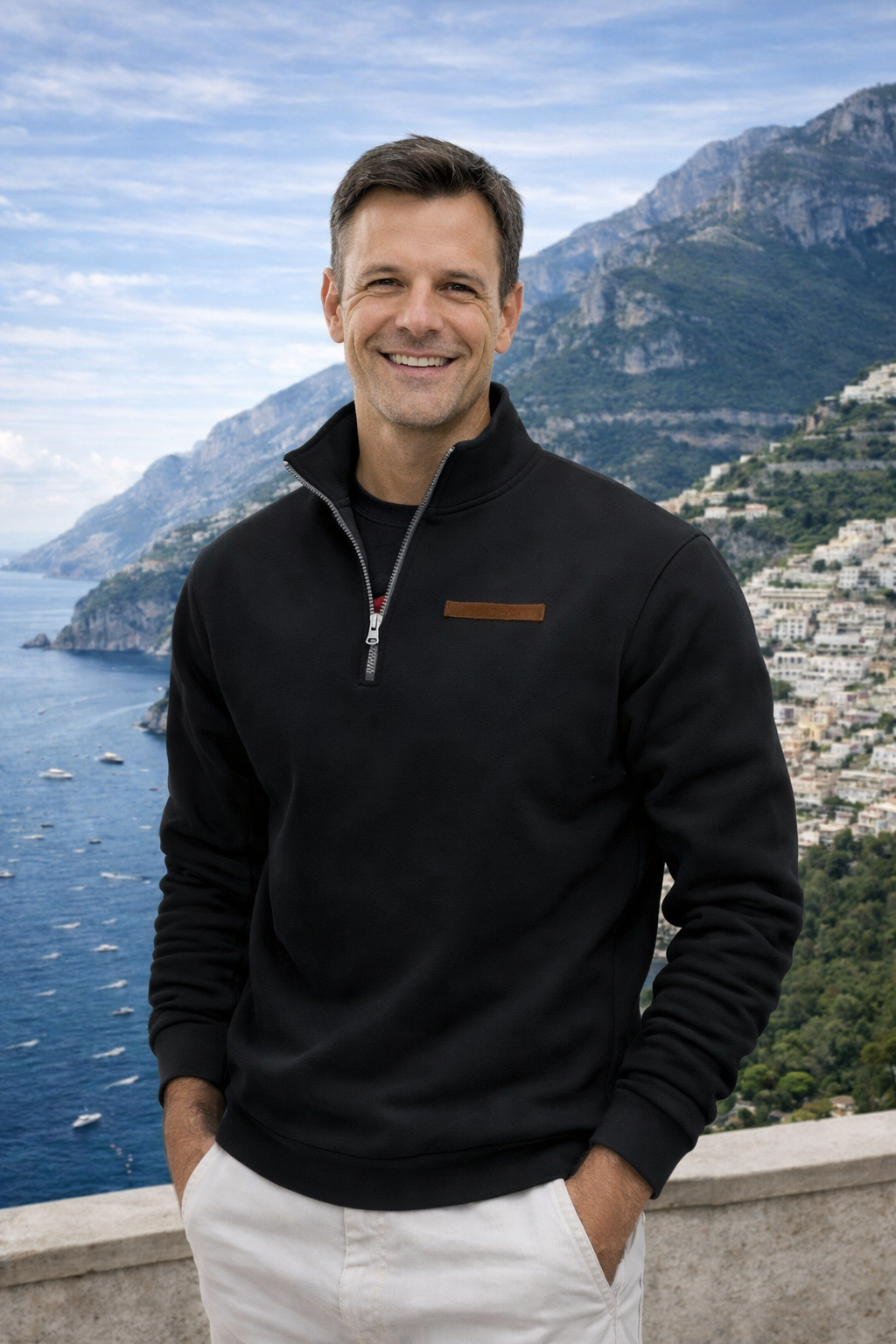 LORENZ | Casual fleece sweatshirt