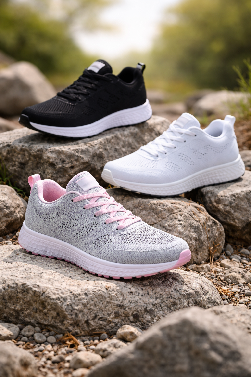 Atmungsaktive Unisex Sneaker für Damen & Herren