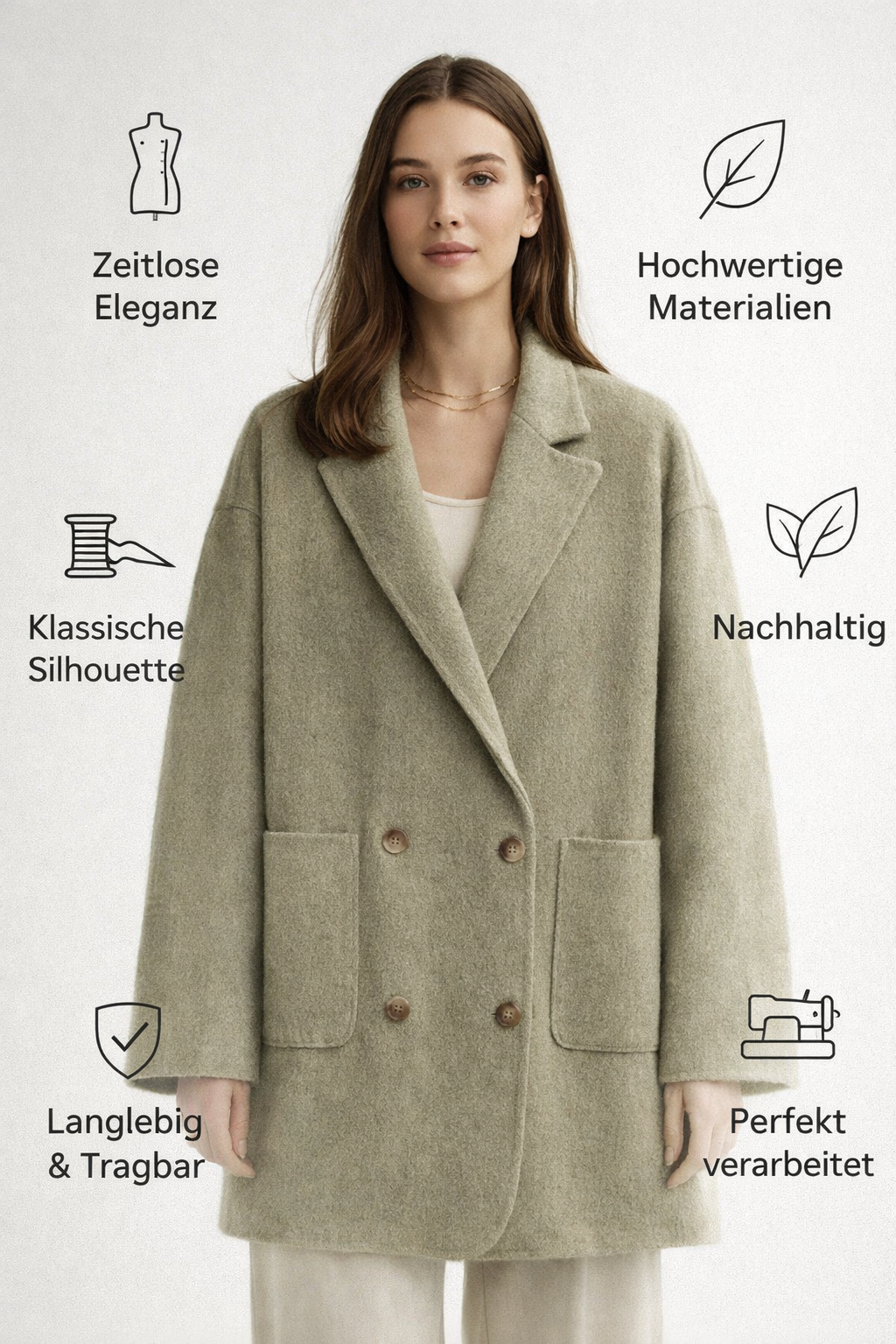 CHIC VEN | Wollmäntel für das Büro