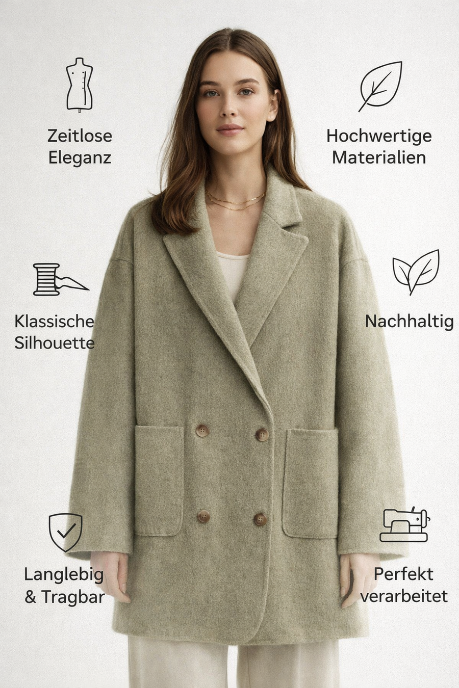 CHIC VEN | Wollmäntel für das Büro