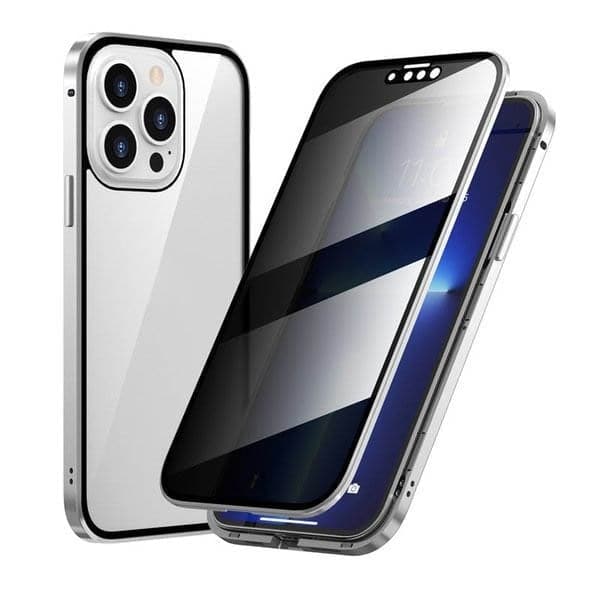 Magnetische iPhone-Hülle mit Sichtschutz