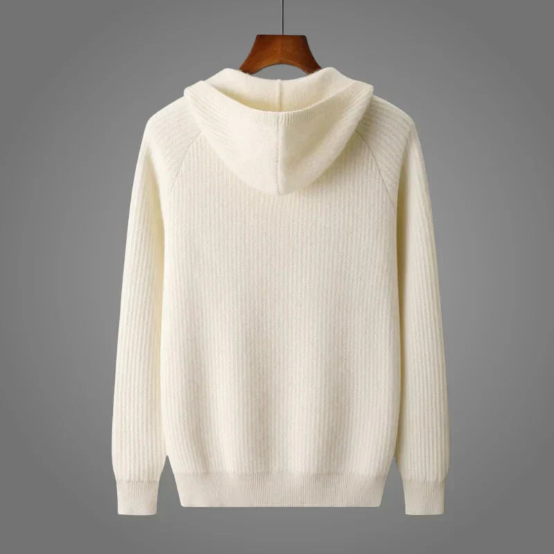 Herren Winter Hoodie aus Wolle