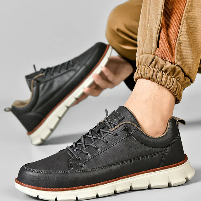 Soroel Orthopädischer Leder Sneaker