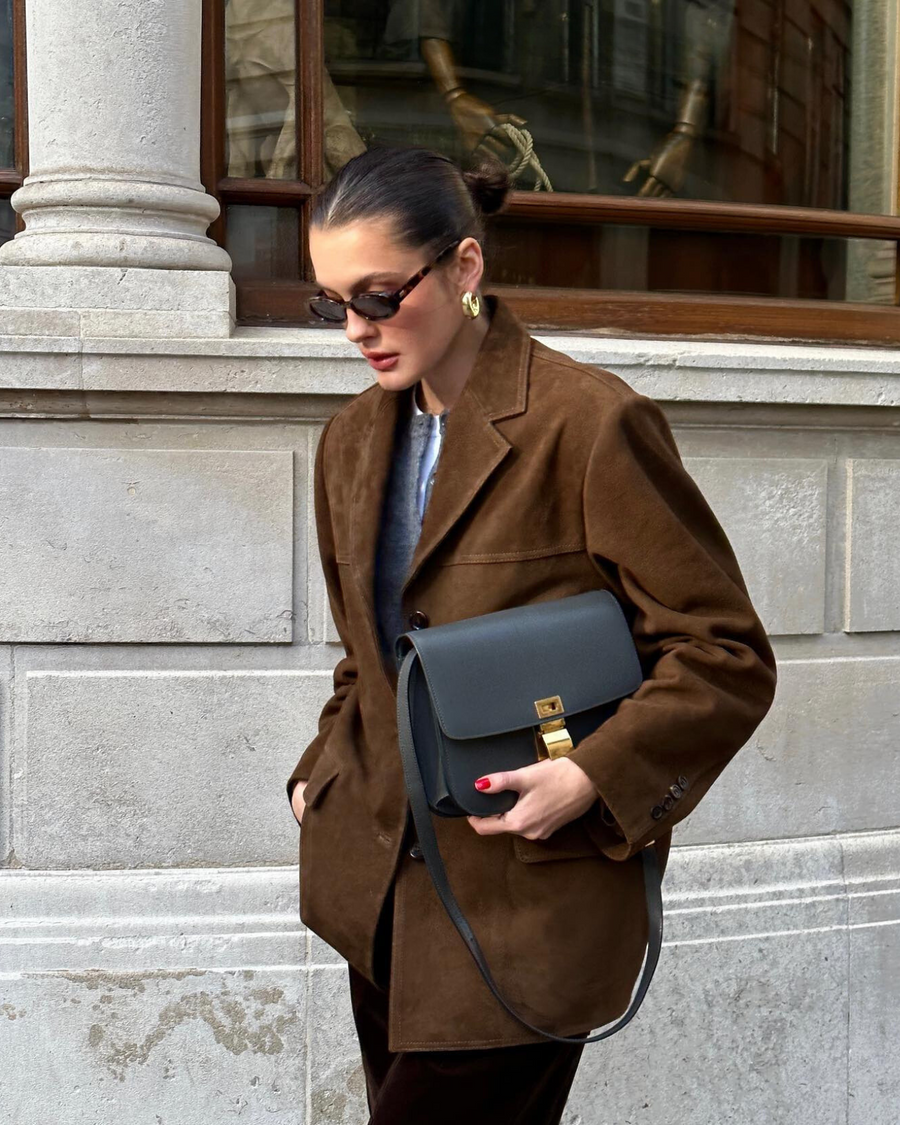 BANBURY | Wildleder-Blazer