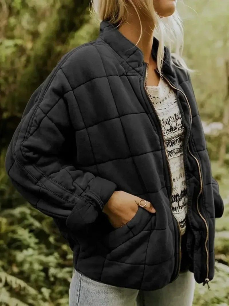 Josiane Gefütterte Jacke mit elegantem Oversized-Look
