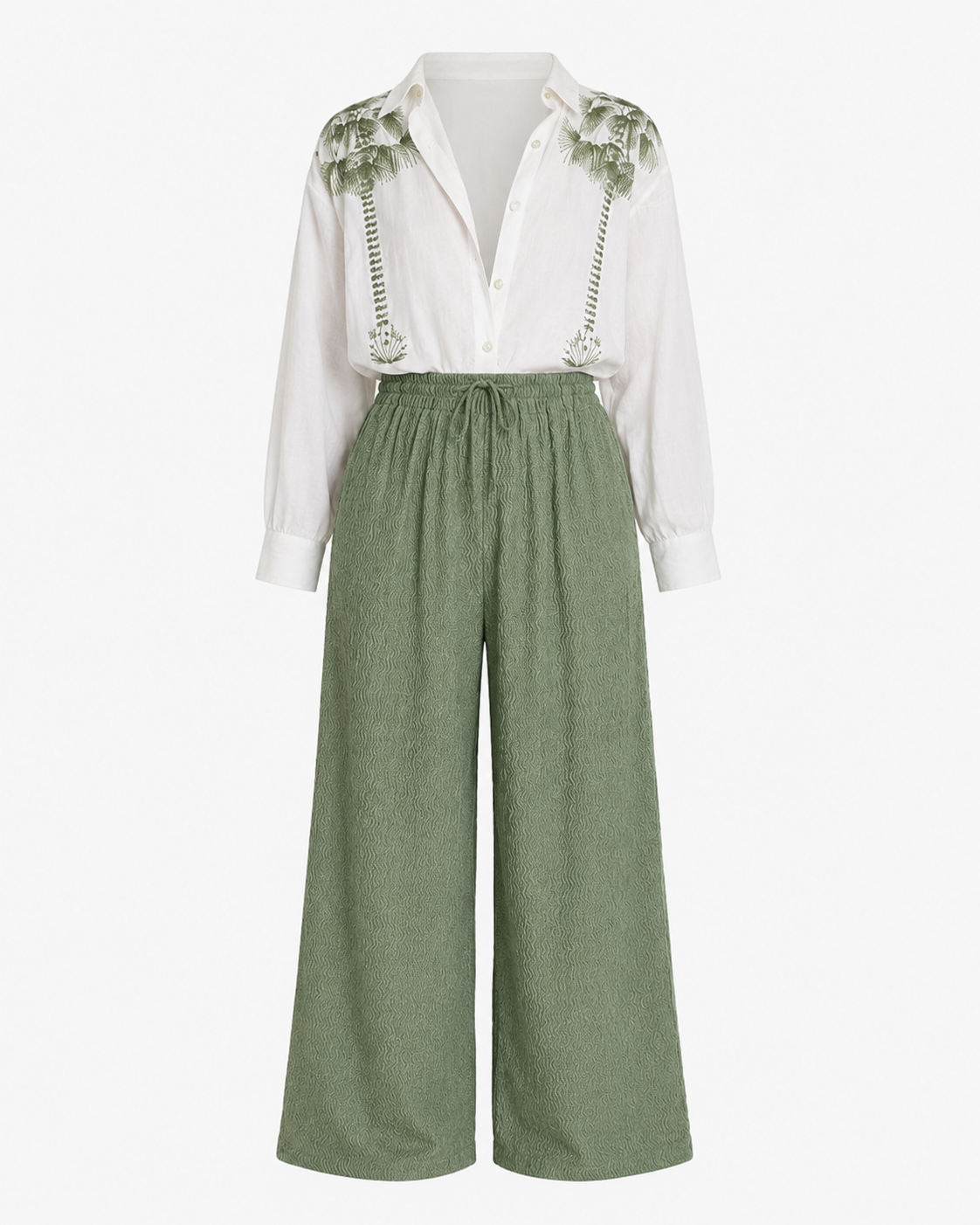 AROSA | 2-teiliges Kleidungsset Langarm Floral Blume