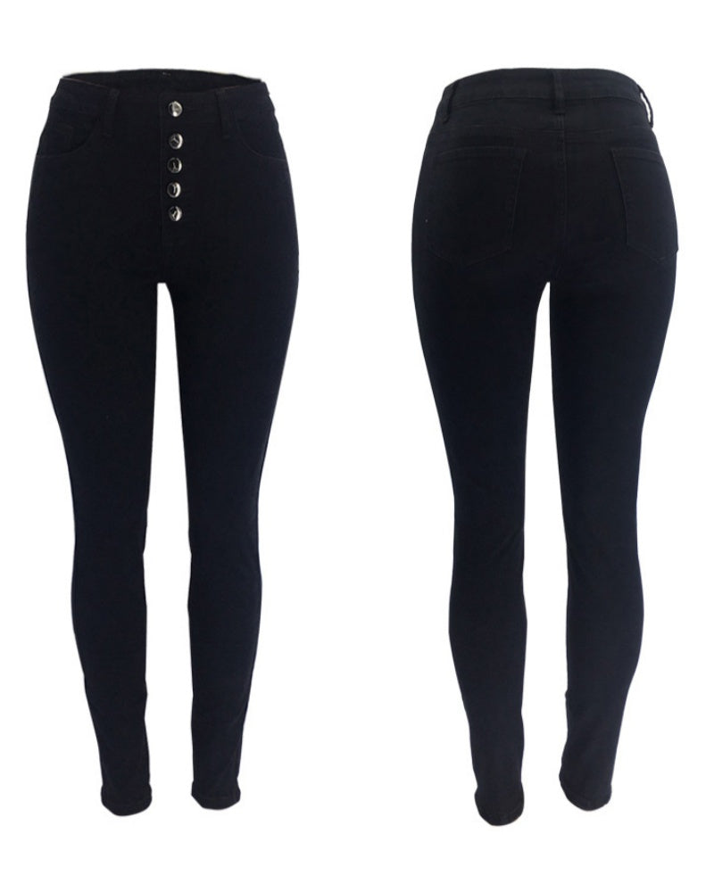 Damen Figurbetonte Denim Jeans