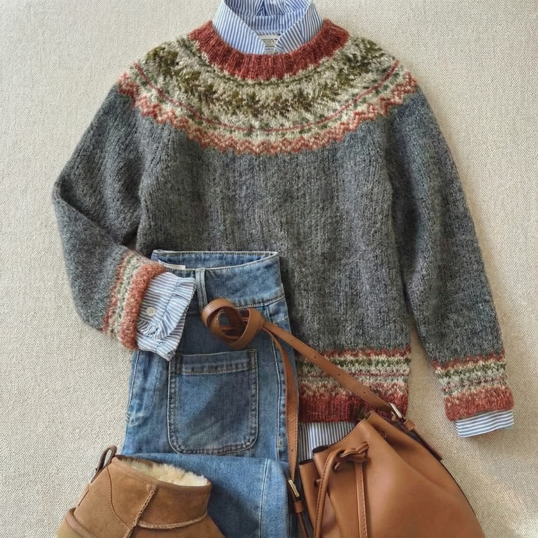 Eleanor | Heritage Nordic Strickpullover