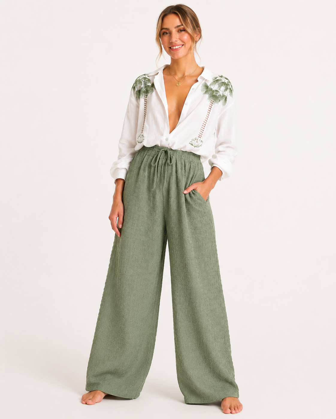 AROSA | 2-teiliges Kleidungsset Langarm Floral Blume