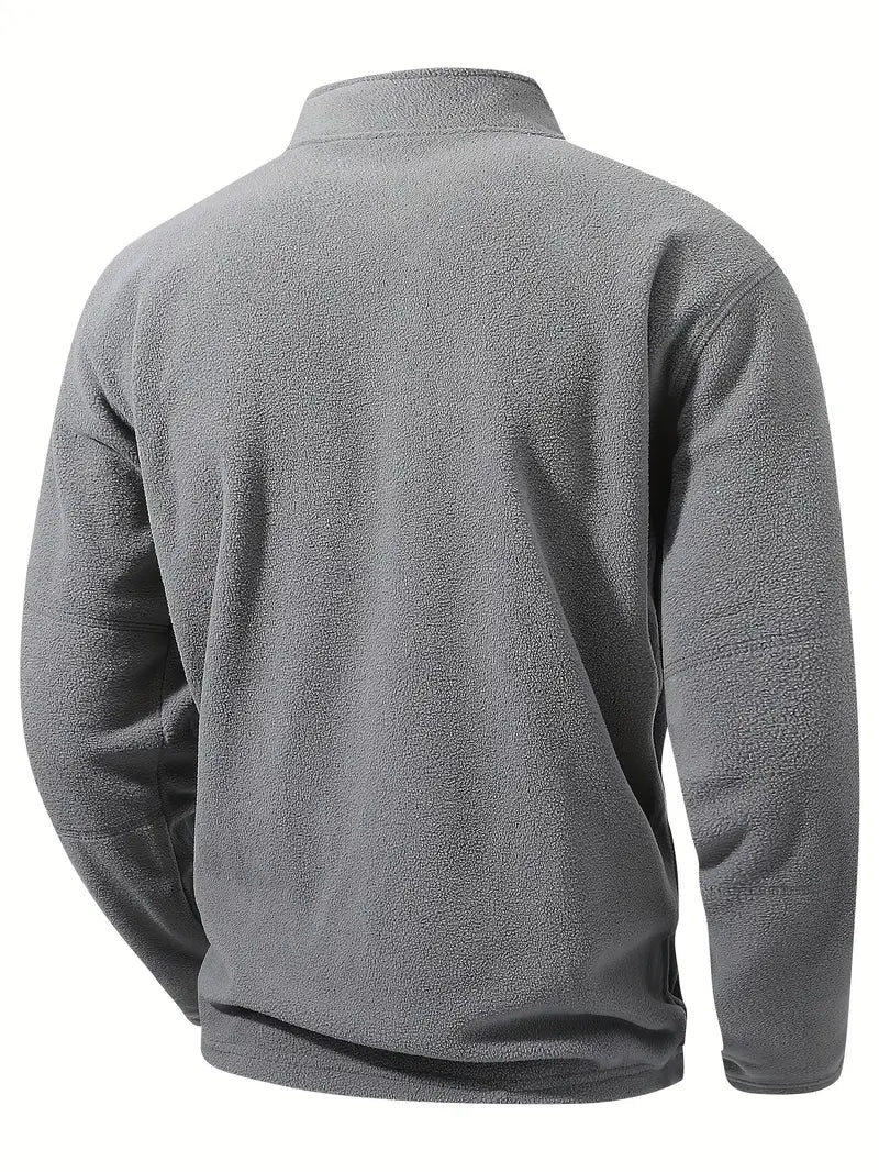 Maurits Sweatjacke Mit Halbem Reißverschluss