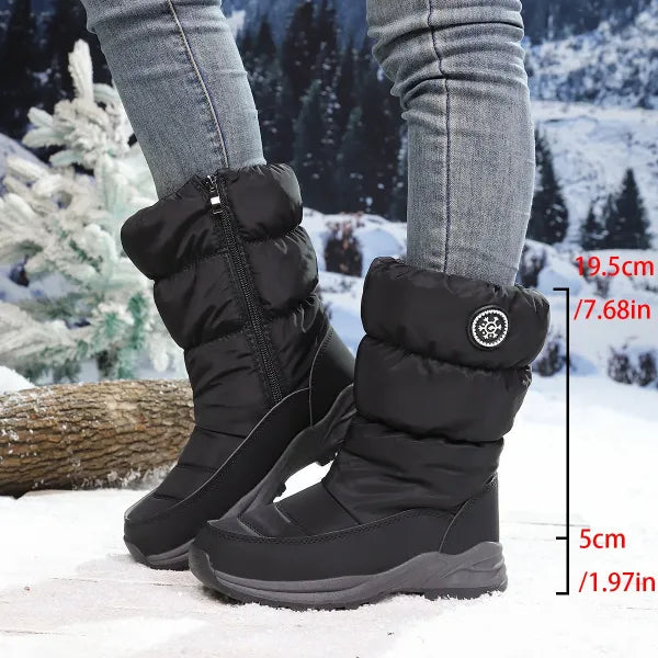 Neria | Schneestiefel Mit Seitlichem Reißverschluss