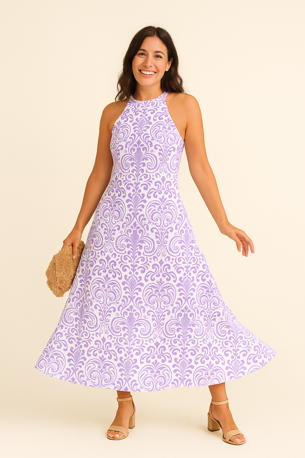 AROSA | Damen Sommerkleid luftig-leicht mit elegantem Schnitt