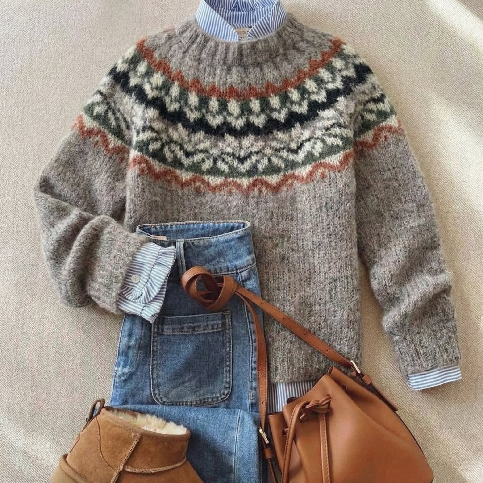 Eleanor | Heritage Nordic Strickpullover