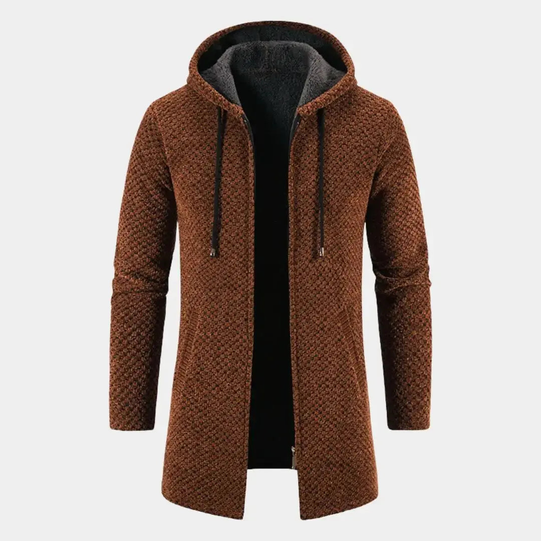 Wintermantel mit Kapuze