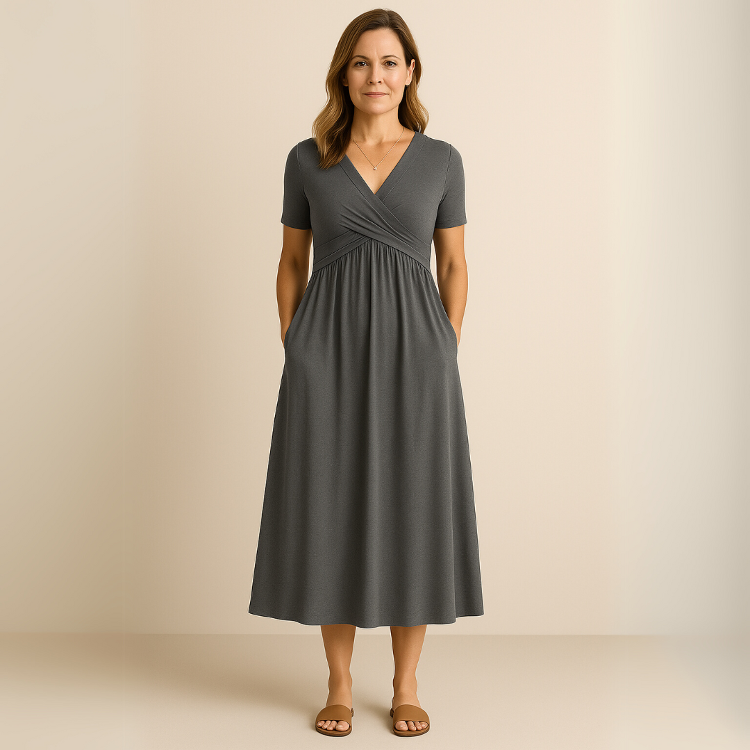 Mira Kurzärmeliges Kleid