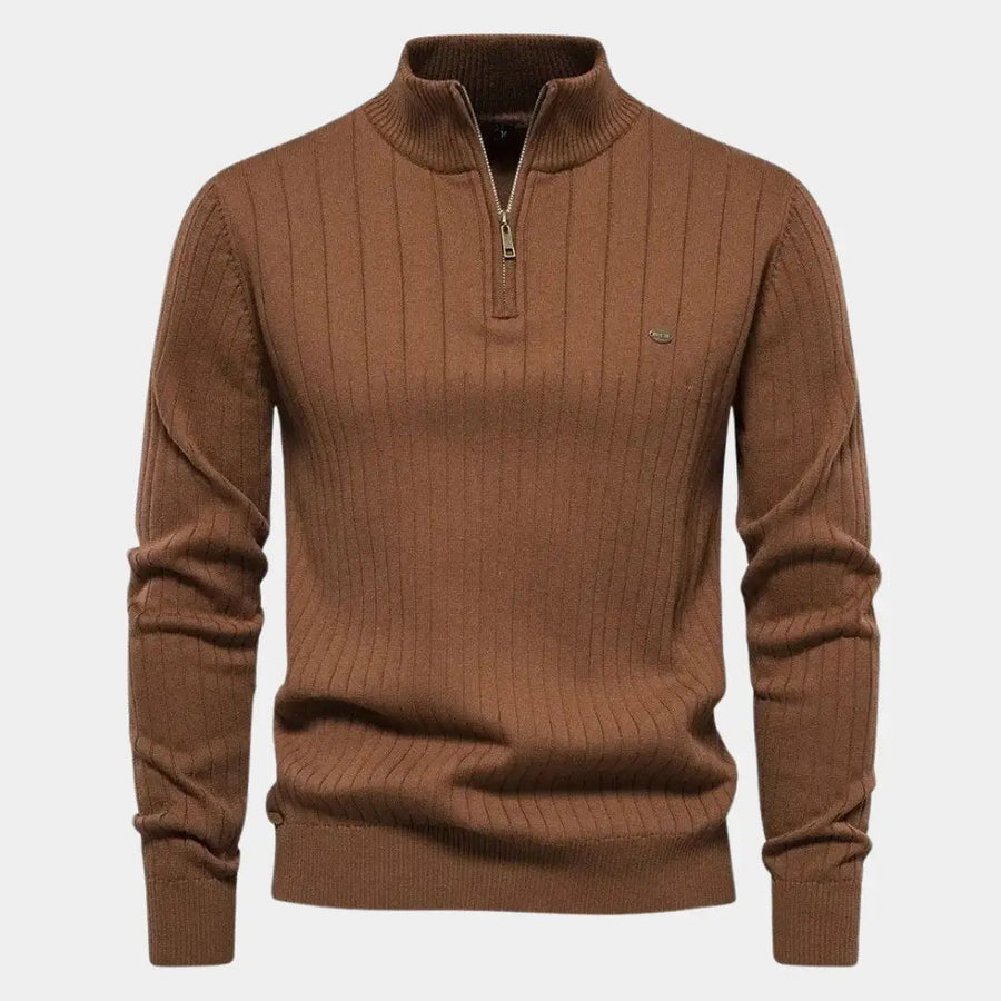 Baumwollstrickpullover