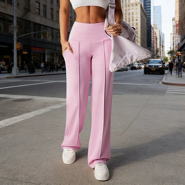 Freya | Damen-Hose in einfarbigem Design