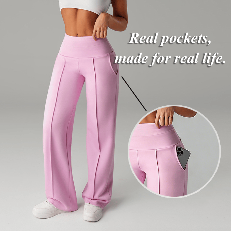 Freya | Damen-Hose in einfarbigem Design