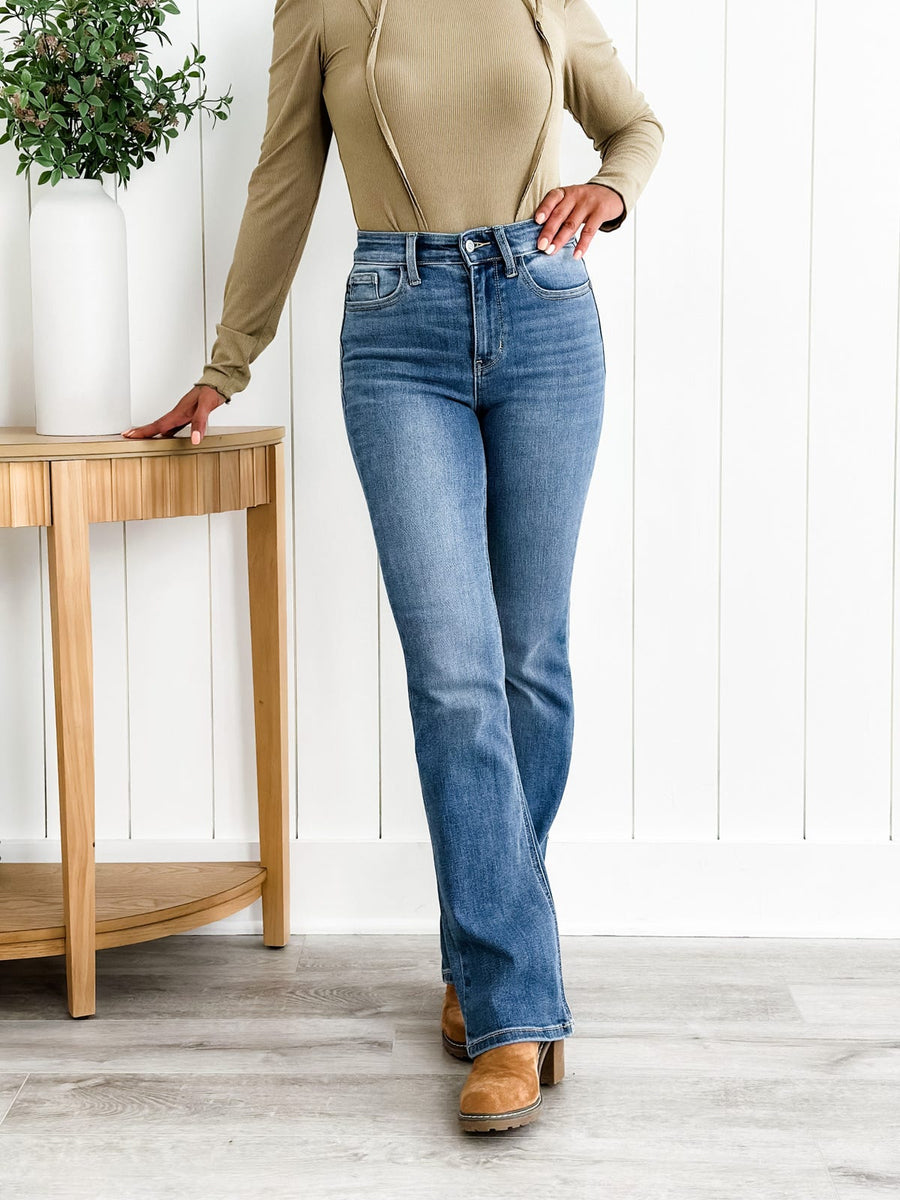 Jennie | Bootcut-Jeans mit Bauchkontrolle