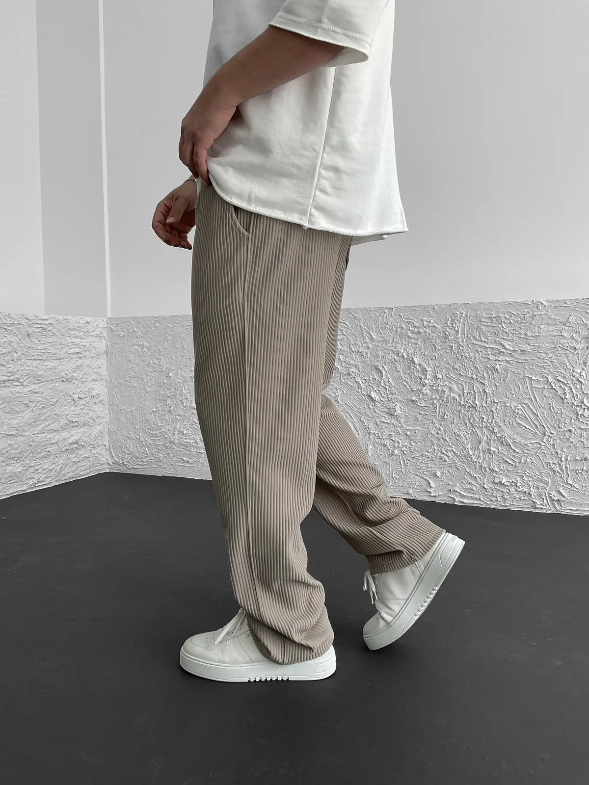 Wigand Comfort Geripptes Elasthan Hose