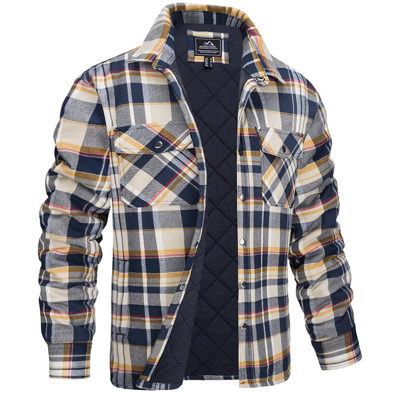 Holzfällerjacke  Karierte Jacke
