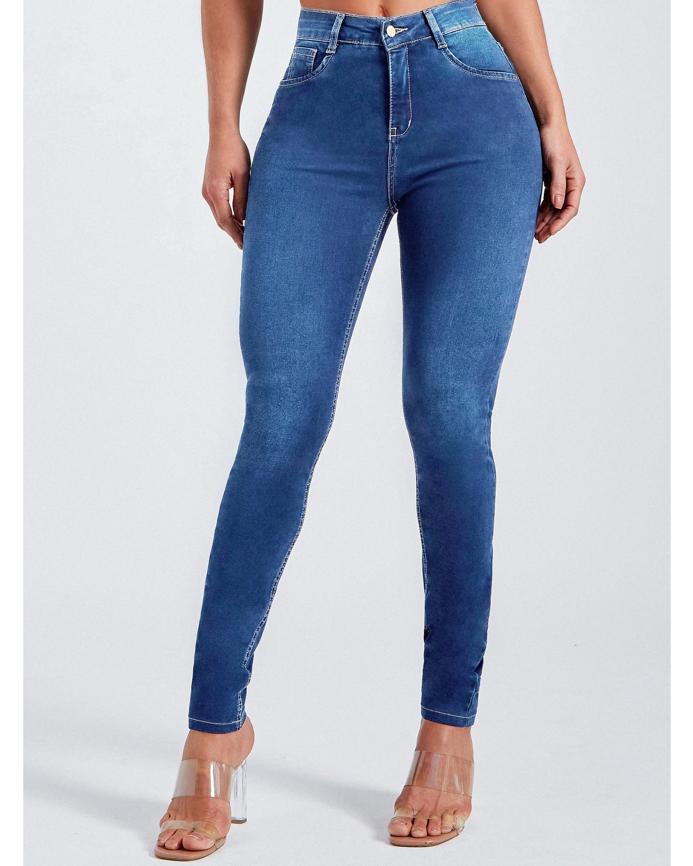 Damen Enge Denim-Hose